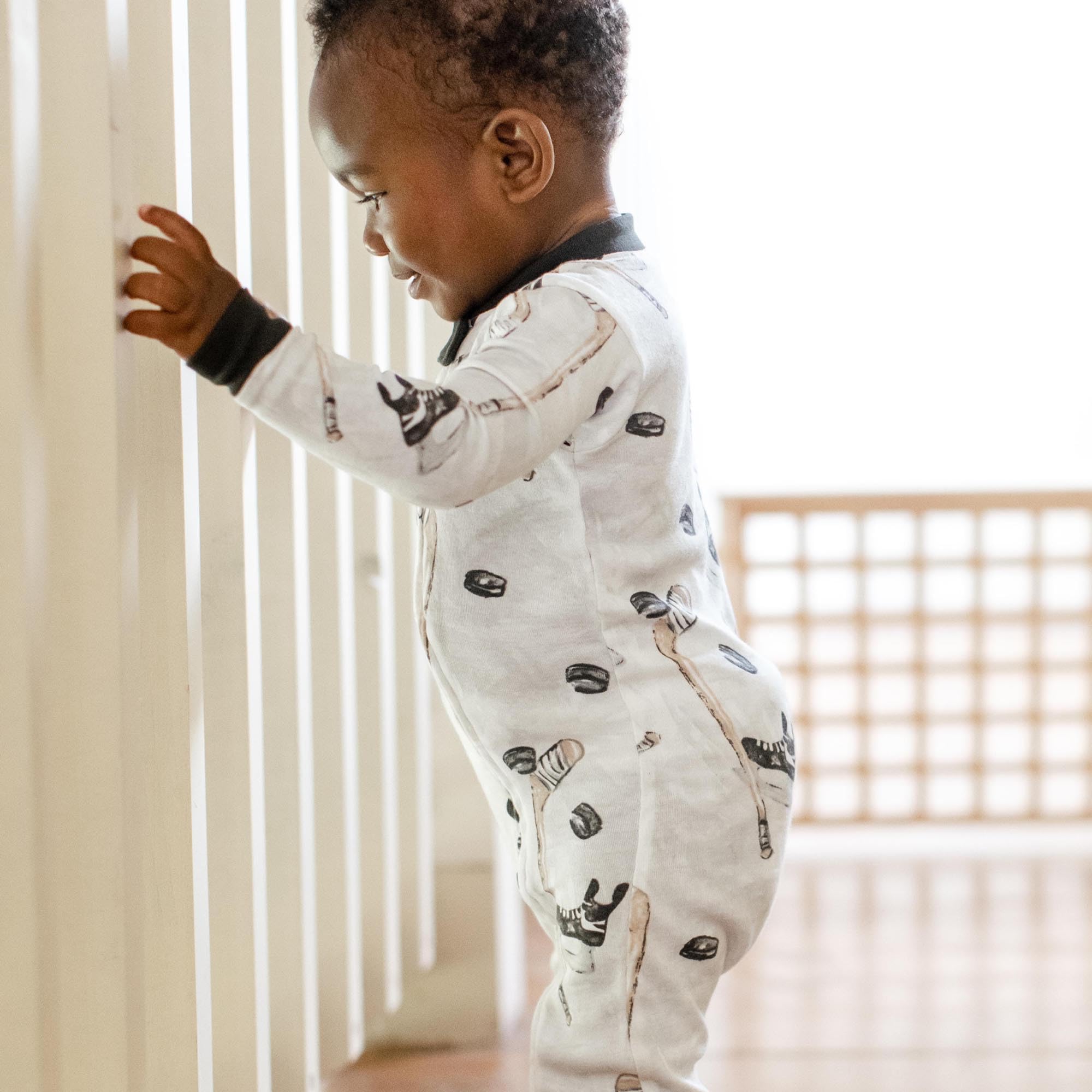 Burt's Bees Baby baby-boys Sleeper Pjs, 100% Organic Cotton, One-piece Footie, Zip Up Jumpsuit, Snug Fit Pajamas - Image 3