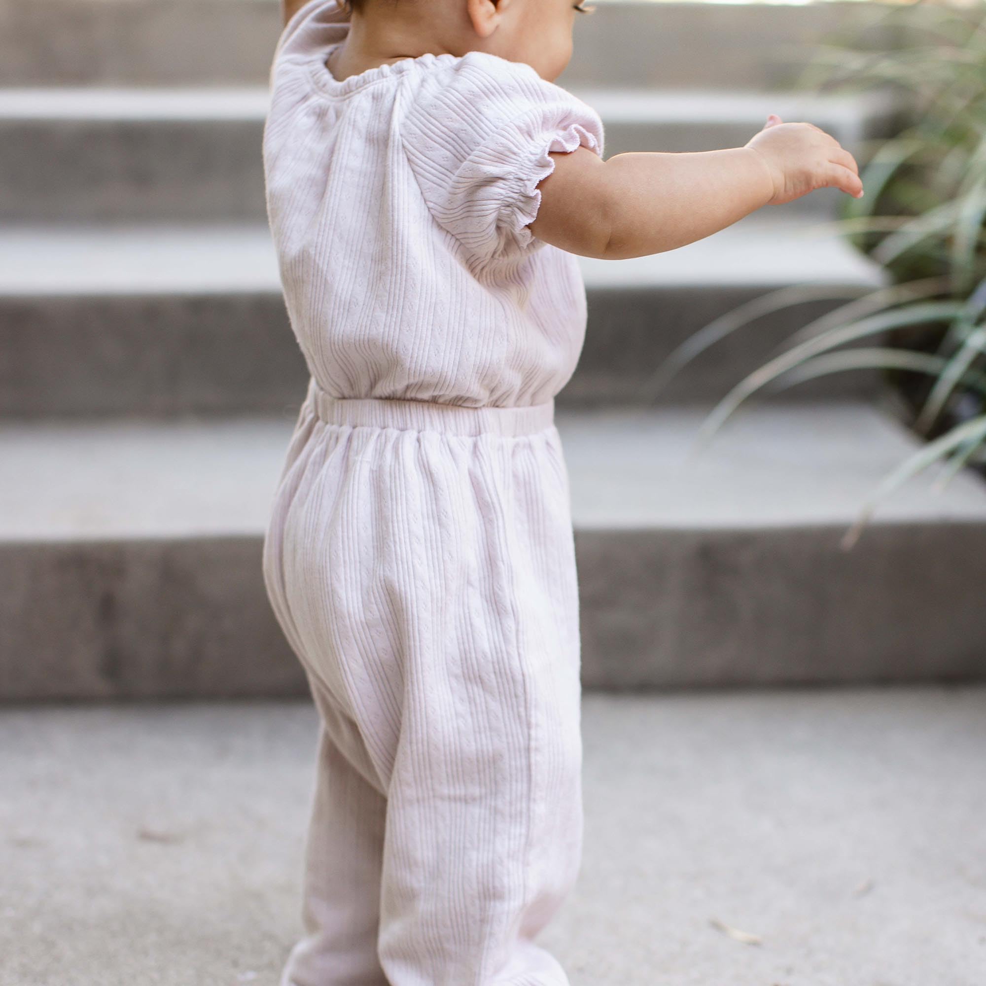 Burt's Bees Baby Baby Girls' Jumpsuit, 100% Organic Cotton One-piece Sleeveless Outfit Coverall - Image 3