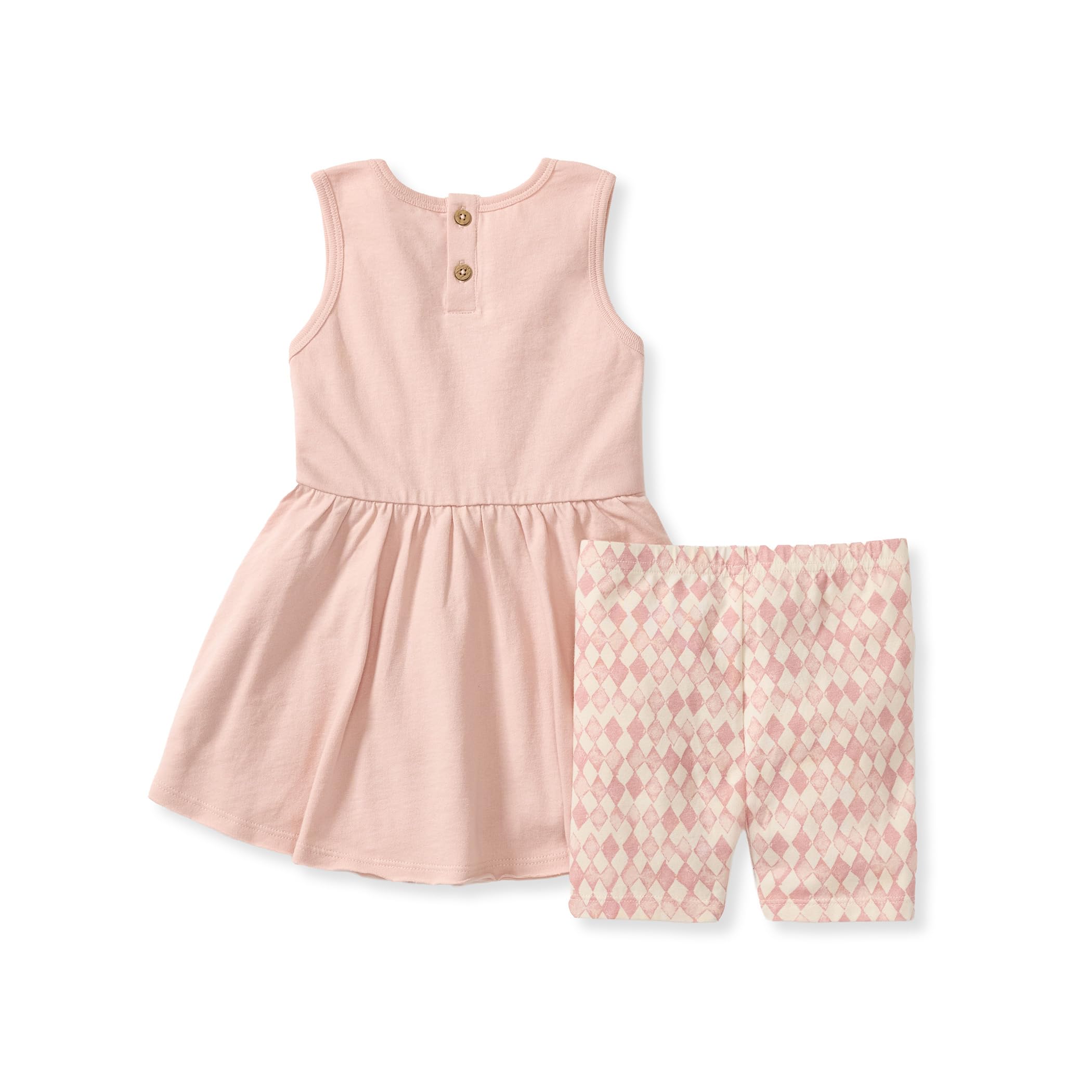 Burt's Bees Baby Baby Girls' Top and Pant Set, Sleeveless Tunic and Leggings Bundle, 100% Organic Cotton - Image 2