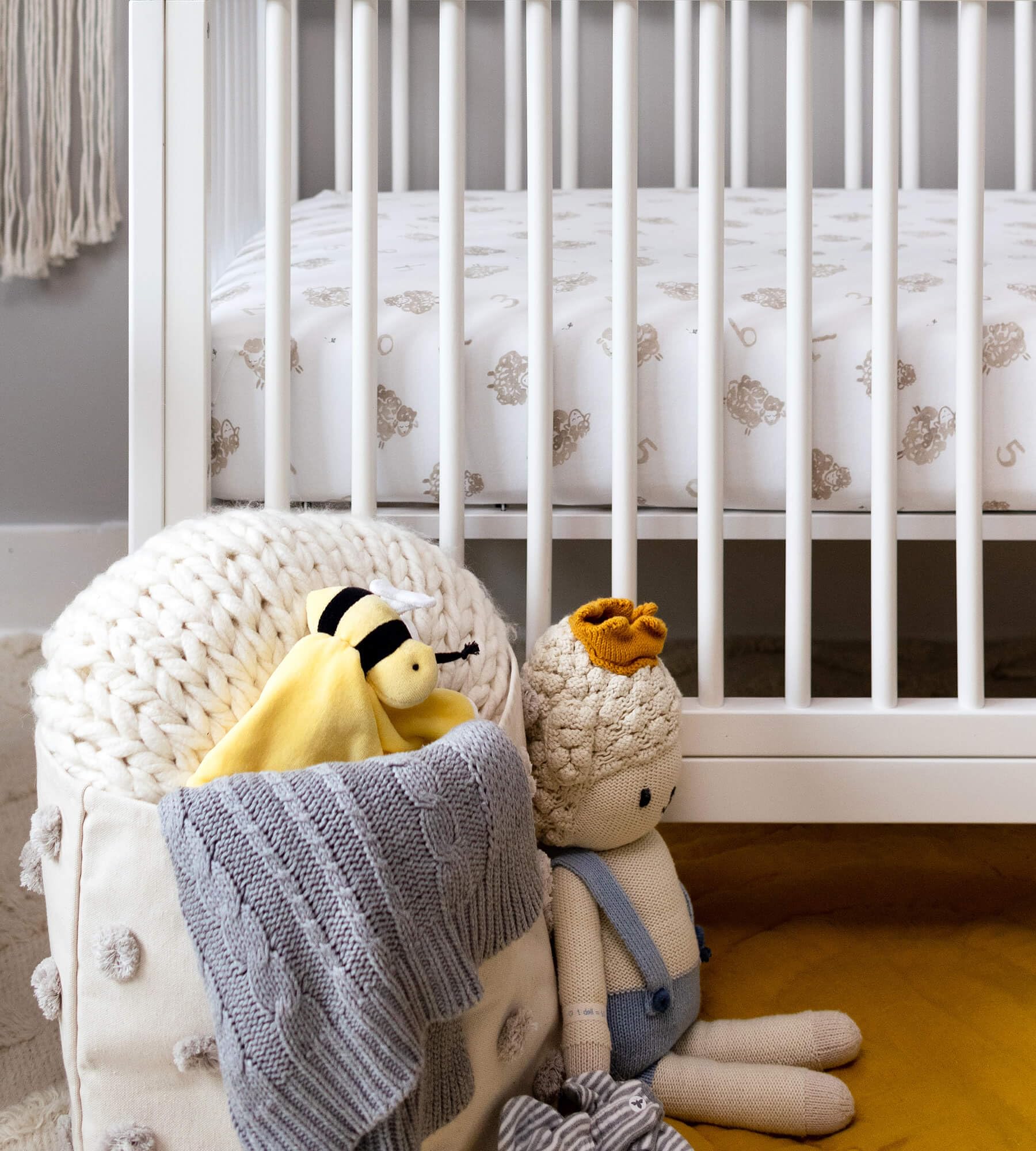 Burt's Bees Baby Baby Plush Toy Lovey, Hold Me Bee Stuffed Security Blanket, Infants Comfort Object, Made with Organic Velour Shell with Polyester, Sunshine Color, Size 12x12x3 Inches - Image 6