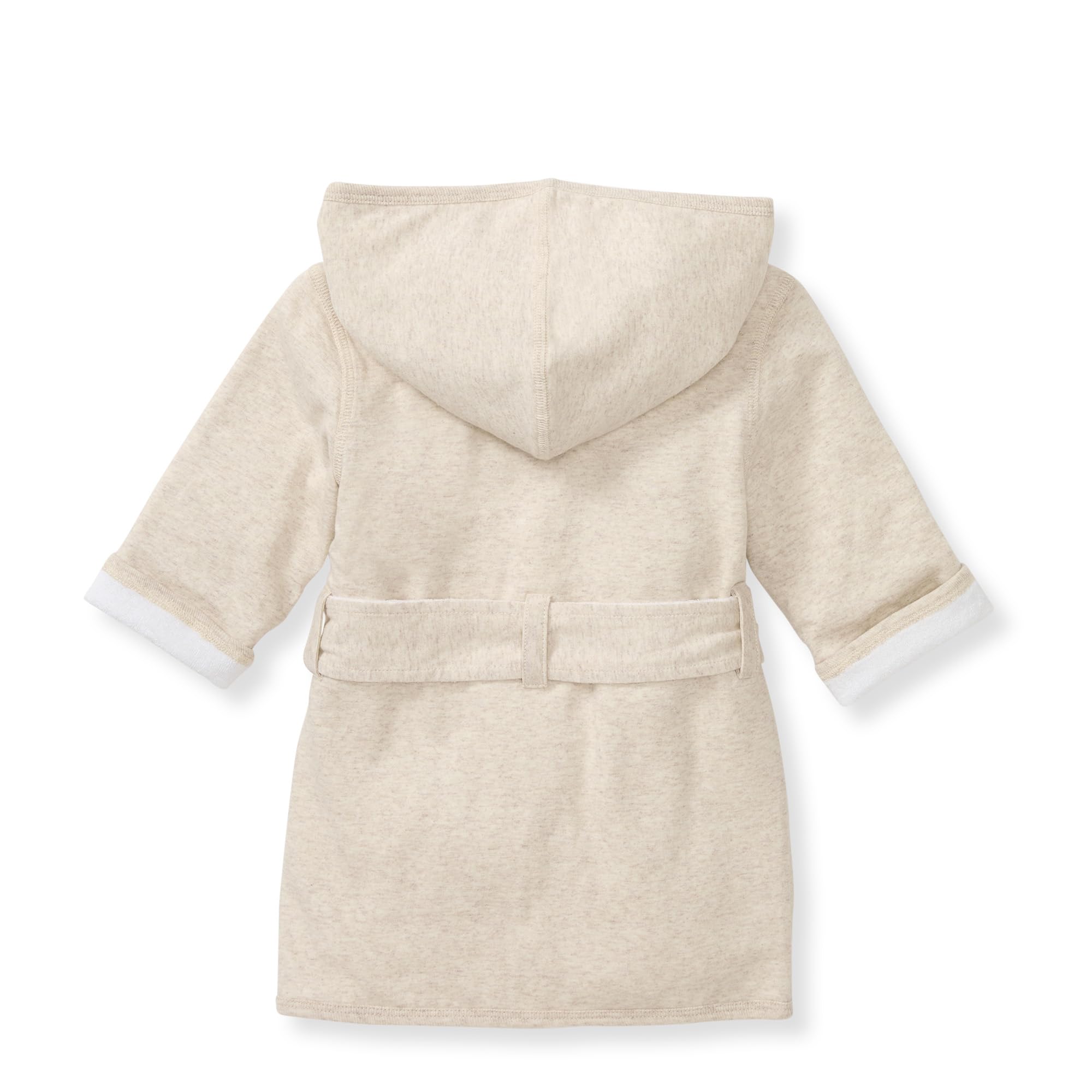 Burt's Bees Baby Hooded Robe Organic Terry Bathrobe, Newborn Bath Essentials, Unisex Boys and Girls, Size 0-9 Months Old - Image 2