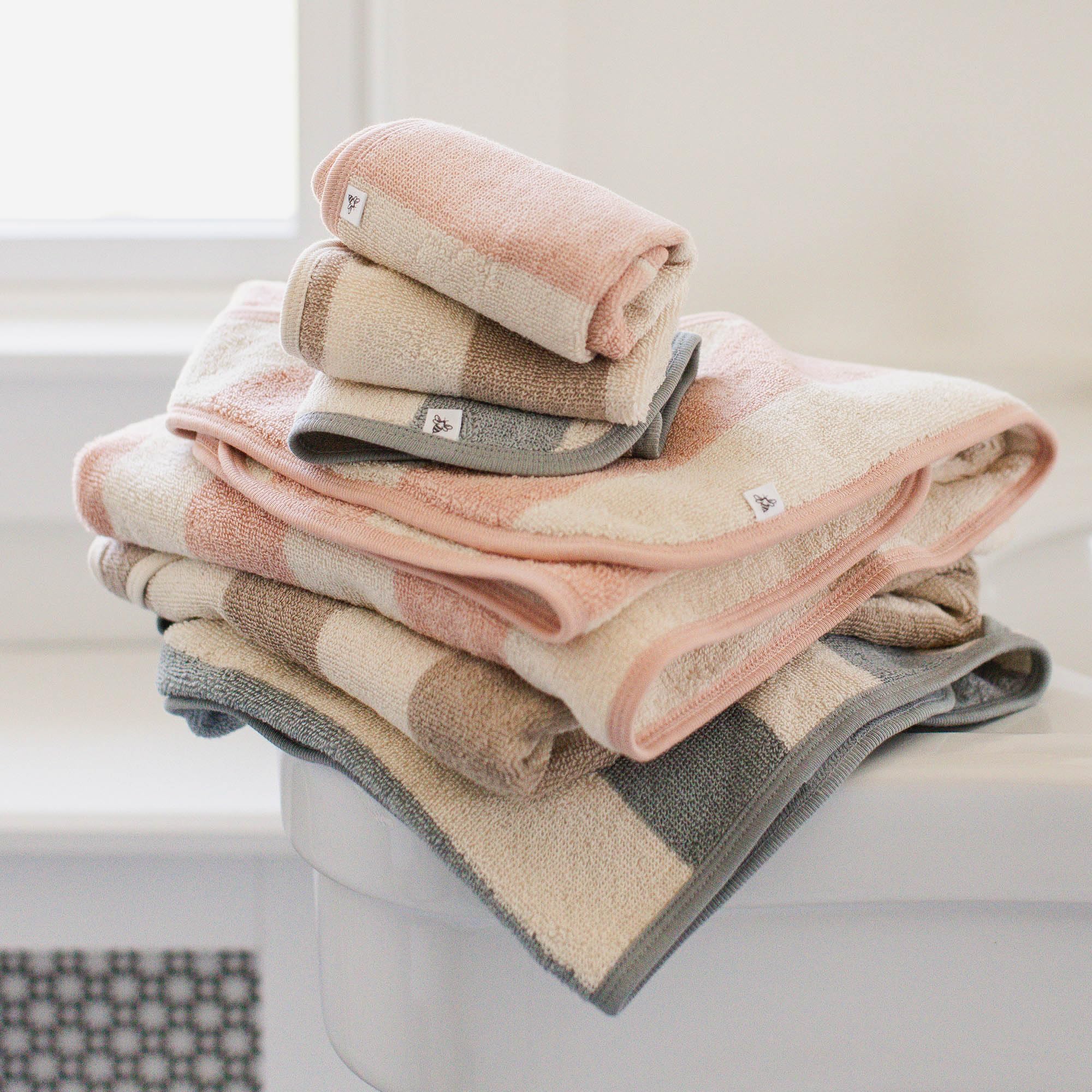 Burt's Bees Baby Hooded Woven Terry Towels Organic Cotton, Unisex Bath Essentials, Soft Nursery Towel for Infants, Toddlers, Kids - Image 2