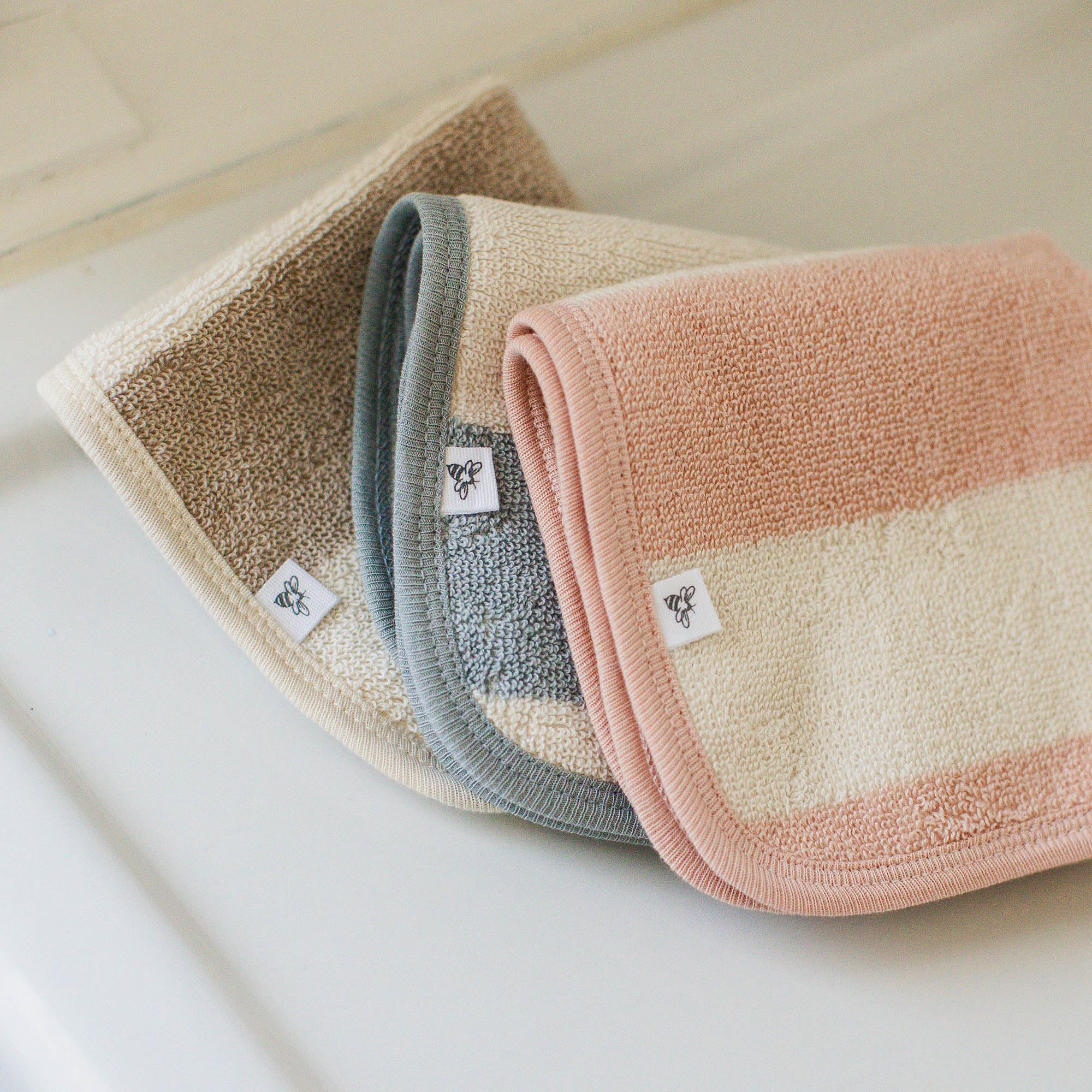 Burt's Bees Baby Hooded Woven Terry Towels Organic Cotton, Unisex Bath Essentials, Soft Nursery Towel for Infants, Toddlers, Kids - Image 5