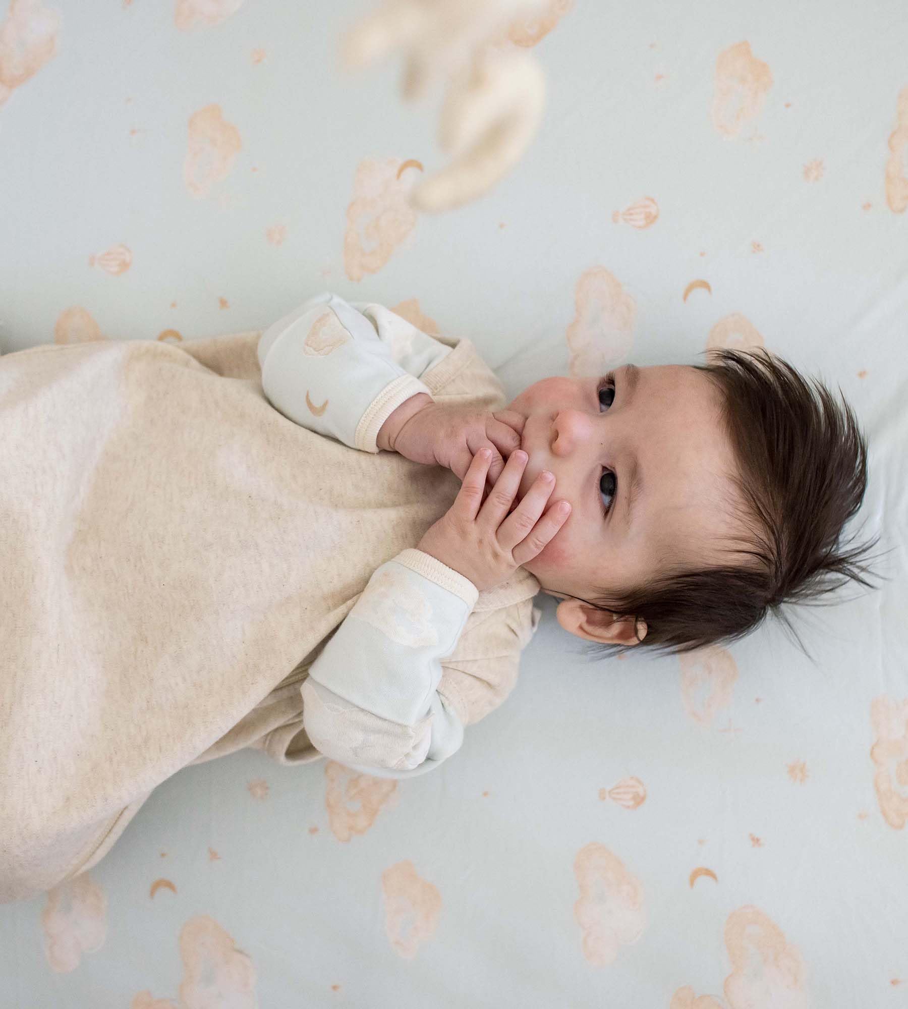 Burt's Bees Baby Unisex Newborn Essentials 100% Organic Cotton Beekeeper Wearable Blanket - Image 5