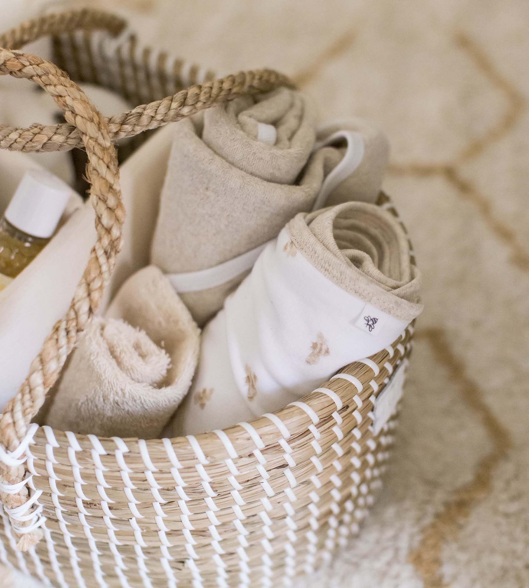 Hooded Towels, Absorbent Knit Terry, Super Soft Single Ply, 100% Organic Cotton - Image 3